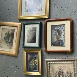 Vintage picture frames